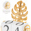 Creatieve Desktop Kalender Goud Elegante Versiering 5