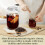 Sacos Reutilizáveis para Café Cold Brew - Sacos de Filtro Grandes de Algodão Orgânico de 32,5 cm (12,8 Polegadas) com Colheres 4