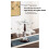 Freestanding Wine Glass Rack,Countertop Stemware Rack with 6 Hooks,Metal Organizer for Home Kitchen Bar,Table Top 4