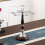 Freestanding Wine Glass Rack,Countertop Stemware Rack with 6 Hooks,Metal Organizer for Home Kitchen Bar,Table Top 9