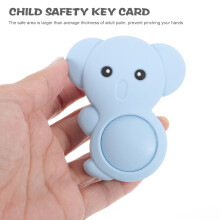 1Door Protector Baby Veiligheid Draaibare Deurstop Met Veilige Afstand