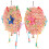 2St Kauwspeeltje Bamboe Hanger Leuk Multi 7