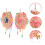 2St Kauwspeeltje Bamboe Hanger Leuk Multi 9