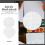 10St Witte DIY Kinder Puzzels Van Papier Voor Creatief Tekenen 3