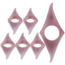 6St Paars Resin Boek Accessoires Voor Levensduur En Stabiliteit