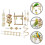 1Set Parkiet Decoratie Met Loopladder En Kauwspeelgoed 10