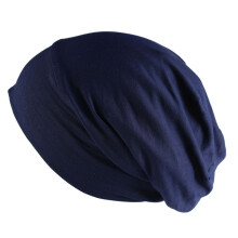 Trendy Oversized Slouch Beanies In Multiple Colors-Navy Blue