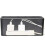 Cable Management Box for Desk Cable Management and Power Strip Box Solutions(Black) 3