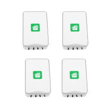 4X Pluggable Air Purifier Negative Ion Generator Filterless Ionizer Purifier Clean Allergens,Pollutants,Odors-US Plug