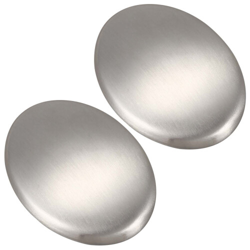 2X Stainless Steel Soap