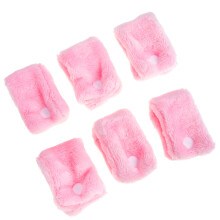 6St Slapende Dames Hair Curling Tools, Comfortabele Coral Fleece
