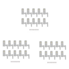 30Pcs Cabinet Armario Armario LED Bisagra Luz Sensor Inteligente Lampara Frio Calido