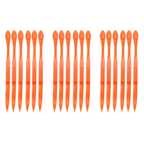 18PCS Easy Orange Citrus Peeler in Bright Orange Color Kitchen Tool
