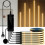 Dimmable Touch Sensor COB LED Strip Light Under Cabinet Collection Display Black PCB for TV Backlight Grille US Plug 3