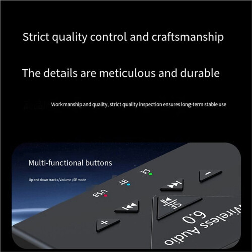 Audio Adapter  6.0 SE Mode 3.5mm AUX/RCA/USB-C Wireless Stereo Receiver Transmitter Connect Two Devices 2