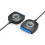 Cabo de Disco Rígido  para USB 3.0 2,5 Polegadas 3,5 Polegadas Conversor de Disco Mecânico e de Estado Sólido com Plugue EU de 12V 2A 4
