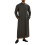 Classical Muslims Men Robe Button Down Design Multiple-Gray M 1