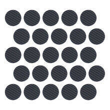 40St Zelfklevende Gitaar Pick Grips Van Zwart Rubber Voor Betere Grip