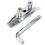 Heavy Duty Broken Pipe Head Screw Extraction Faucet-Silver 1
