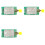 3X E01-ML01DP5 NRF24L01P+PA+LNA 2.4G Wireless Transceiver Module 2500M Remote Control RF Wireless Module 1