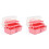 2pcs 12in Three-Layer Multipurpose Storage Box, Folding Tool Box/Art & Crafts Case/Sewing Supplies Organizer 1