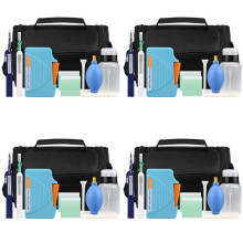 40-Teiliges Glasfaser-Reinigungskit Glasfaser-Reinigungswerkzeug mit Glasfaser-Reinigungskassette für ST-LC-Steckverbinder
