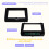 9 Inch Car Frame Radio Fitting Adapter Dash Trim Kit for  BT50 BT-50 2022 2Din Navigation Panel Frame 3