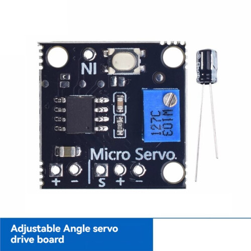 Adjustable-Angle Servo Driver Board Servo Control Module for SG90/MG90S/SG5010 180 Servo 2