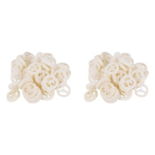 4-6cm Wide 200Pcs/Lot Natural Loofah Slice DIY Customize Soap Tools, Cleaner, Sponge Scrubber, Facial Soap Holder