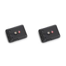 2X YiF Luggage Lock Repair, Customs Lock TSA Replacement, Password Box Lock Buckle Accessories Black