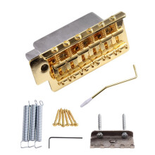 51.5mm Vintage SQ ST Guitar Tremolo Bridge 6-Screw Assembly for Squier/ Stratocaster Electric Guitar