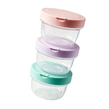 Boîte de rangement Portable pour bouffées de poudre pour bébé,-B