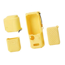Siliconen hoes voor Pocket 4 Camera AntiSlip Case-Gele kleur