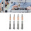 Precise Engineered Double Metal Nozzle For Q2/Q2C 3D-0.4mm 4