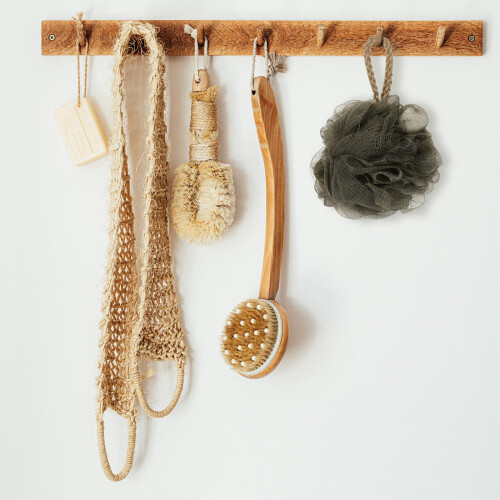 4St Badspons Lichaam Scrubber Douchehuis Badkamer Pe 2