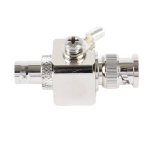 1 Stück BNC-JK BNC-Stecker auf BNC-Buchse Koaxialstecker mit Blitzschutzvorrichtung -3 GHz 50 Ohm
