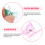 80St Kleine Haarclips Plastic Voor Vrouwen & 4