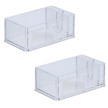 2St Transparante Napkin Case Stijlvol En Gemakkelijk Te Reinigen
