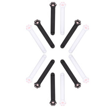 12St Kattenklauw Zakclips Huisdier Voedsel Clip Plastic Kleur