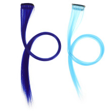 10St Assortiment Haar Extensions Met Clip Gekleurd Voor