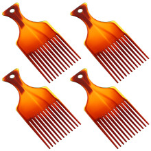 4St Wide Teeth Hair Brush Voor , Perfect Voor Salongebruik