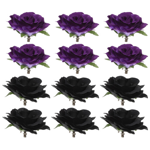 12St Lapel Flower Broches En Haaraccessoires Dames
