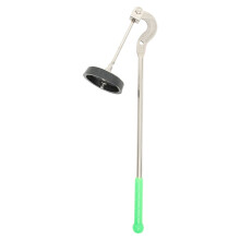 1Set Handmatige Waterpomp Onderdelen Zwart Rvs Handvat Rubber Cup