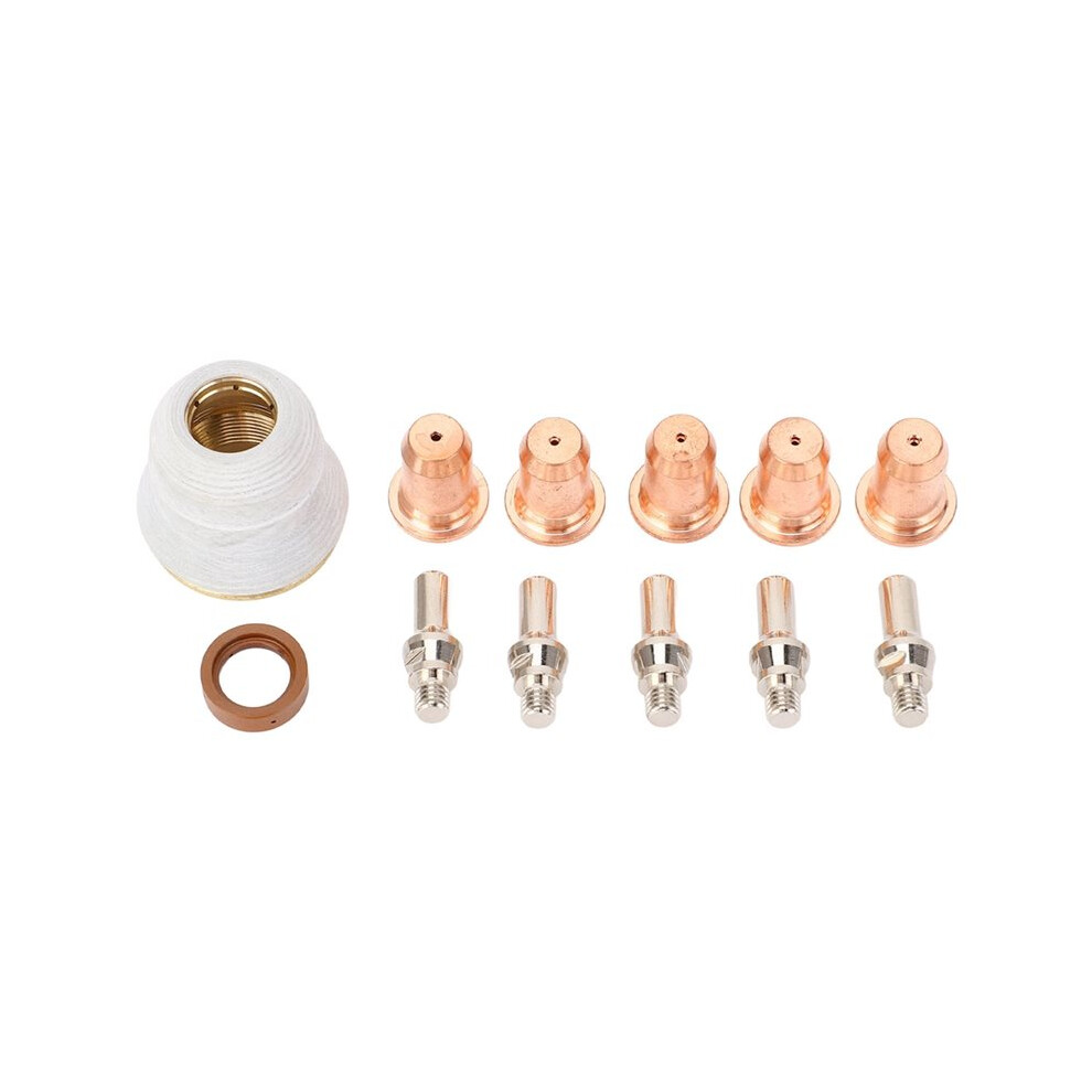 12 Pcs Plasma Torch Accessories Set With Electrodes, Nozzles, And More For Pt 60 Ipt 60 Ipt 40 Pt40 Plasma Torch 6033366407699