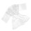 1X Witte Silky Jurk Met Mouwen Bruidsfeest Dames 1