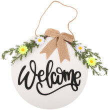 1Houten Deurbord Charmante Decoratie Voor Buiten