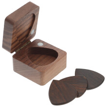 1Set Gitaar Plectrum Met Opbergdoos Voor Folk En