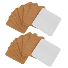 Self-Adhesive Cork Coasters,Cork Mats Cork Backing Sheets for Coasters and DIY Crafts Supplies (100, Square)