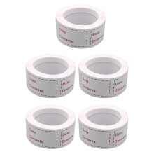 900Pcs Removable Freezer Labels 1 x 3 Inch Food Storage Stickers, Refrigerator Freezer Paper Label Easy Clean