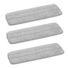 3X Reinigungs Pads für Tb500 Wasser SprüHen Mopp 360 Rotierenden Reinigungs Tuch Wischen 360 x 135 mm